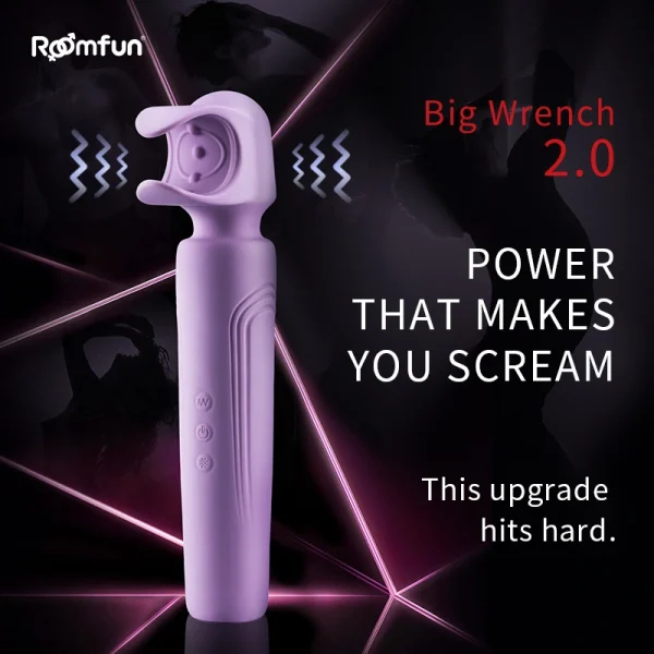 Male Masturbators – Forced climax AV vibrator 2.0 for male (QS-042)