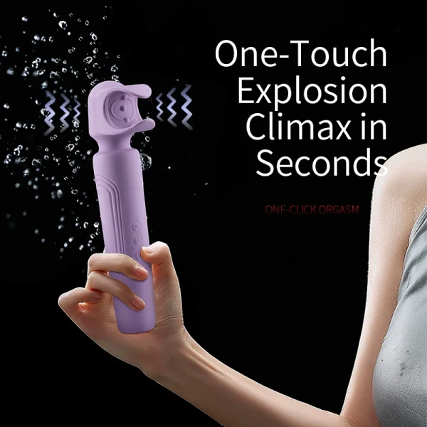 Male Masturbators – Forced climax AV vibrator 2.0 for male (QS-042) - Image 7