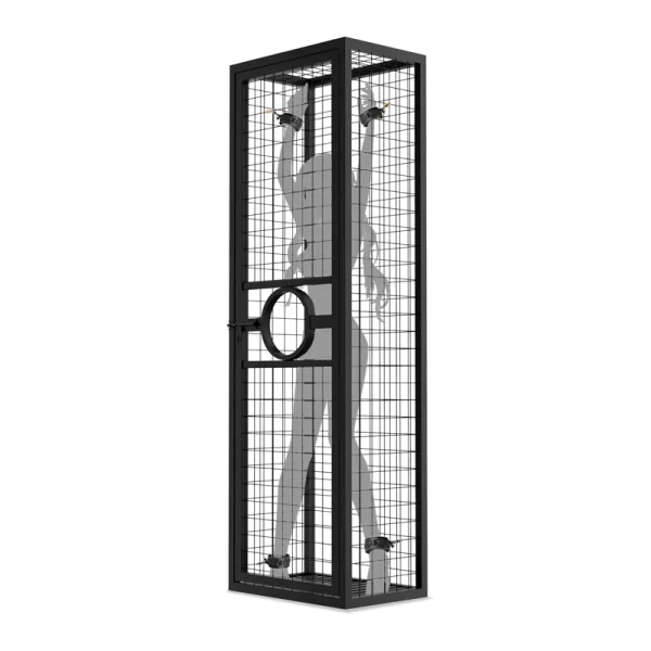 Sex Appartments - Roomfun Prisoner's Cage Standing Cage (ZW-045) - Image 2