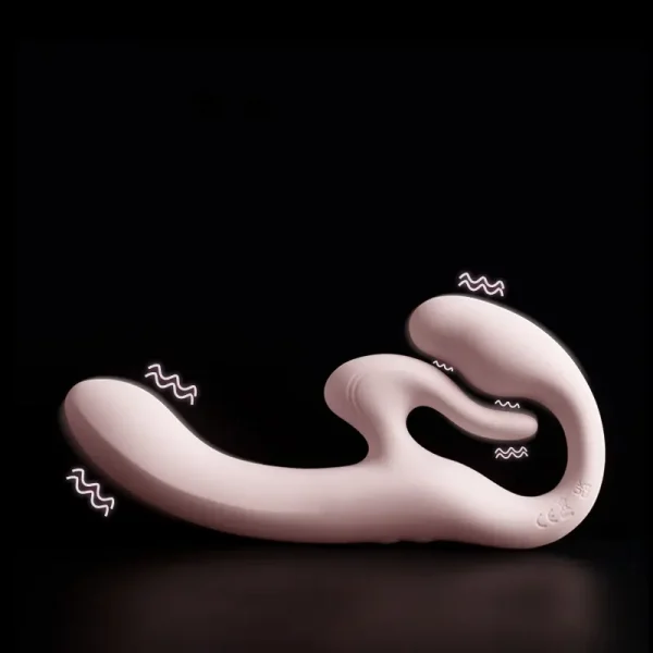 G-Spot Vibrators – C-spot Double-Ended Dildo (QS-083) - Image 5