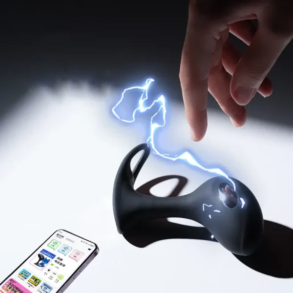 Sex Toys For Man – Electric shock anal plug (QS-080) - Image 2
