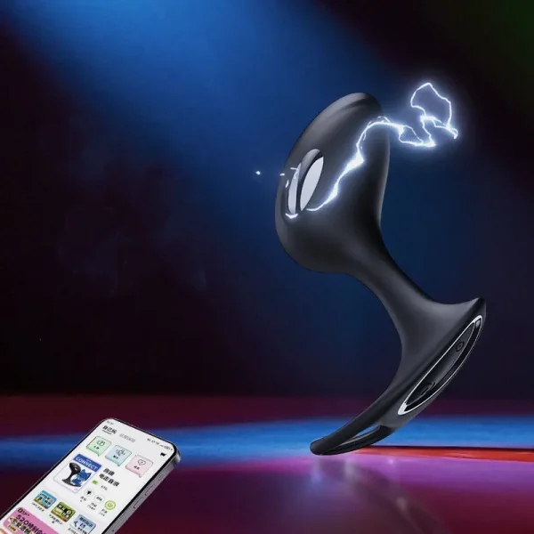 Sex Toys For Man – Electric shock anal plug (QS-080) - Image 3