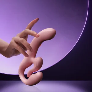 Sex Toys，Adult Toys，QS-083 C-spot Double-Ended Dildo (1)