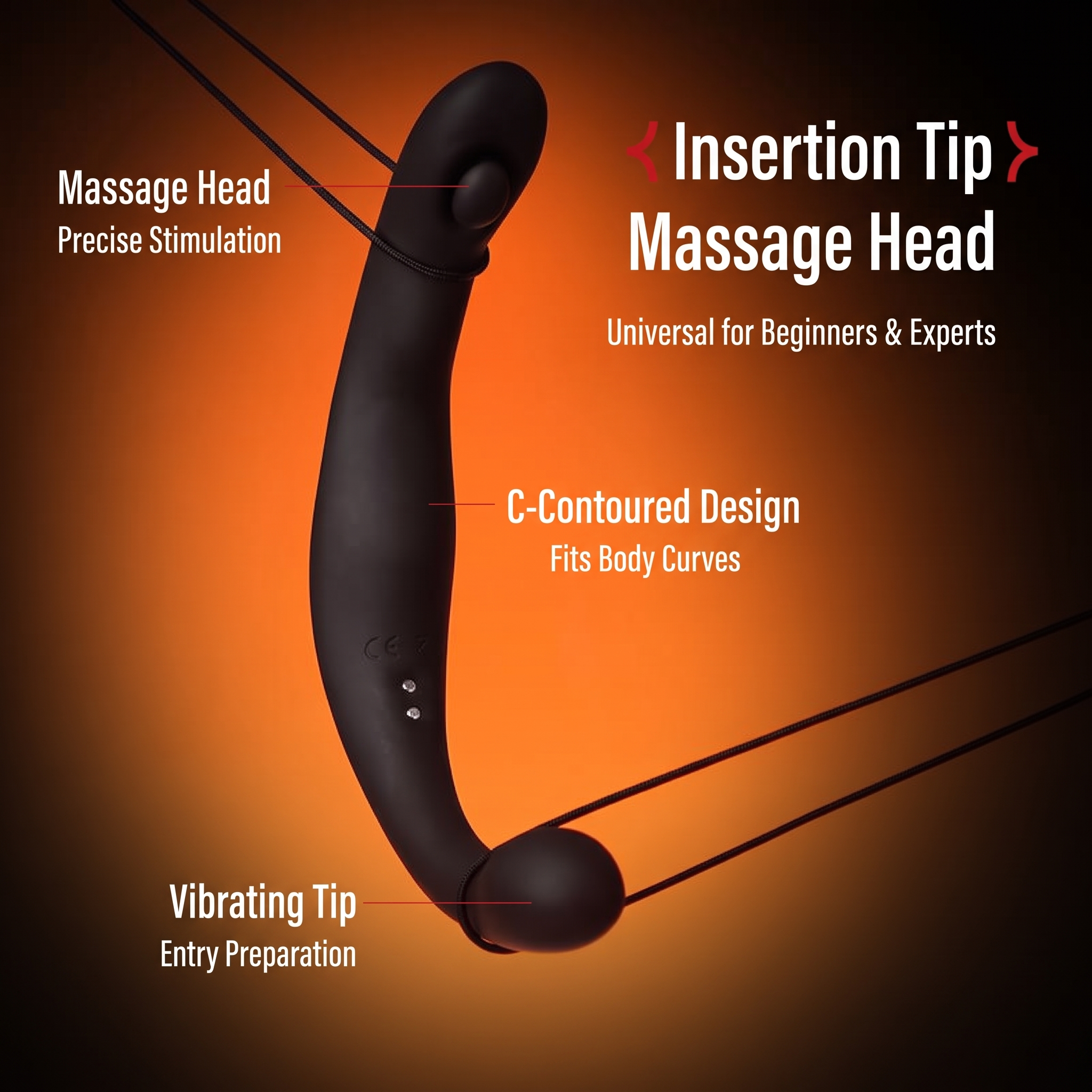 Roomfun Acupressure-Style Prostate Massager QS-088 – product view 3