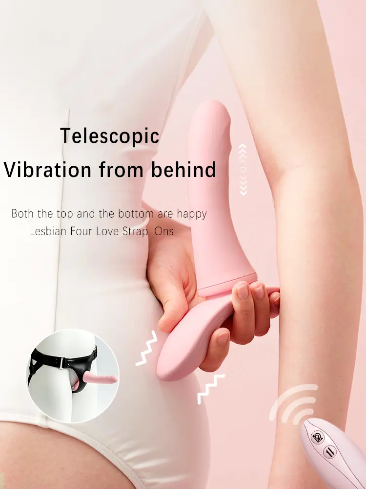 Sex Toys，Adult Toys，Dual-purpose magnetic retractable Dildo Harness describe (3)