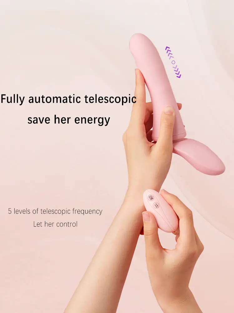 Sex Toys，Adult Toys，Dual-purpose magnetic retractable Dildo Harness describe (4)